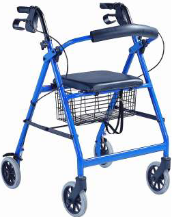 Rollator em Aluminio