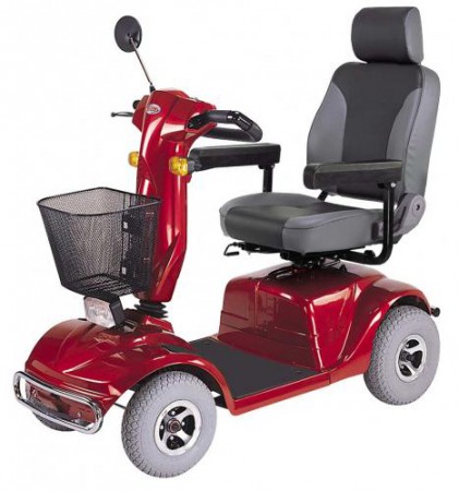 Cadeira eléctrica com direcção manual - Scooter Compact Extra