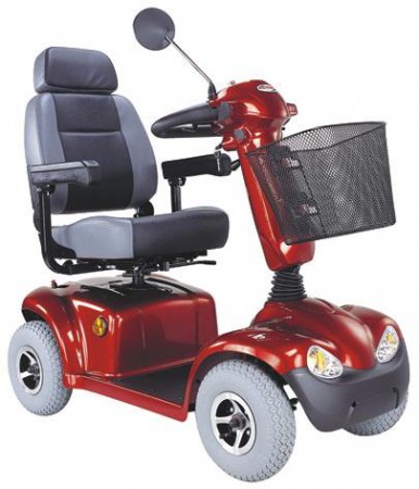  Cadeira eléctrica direcção manual - Scooter Compact Deluxe